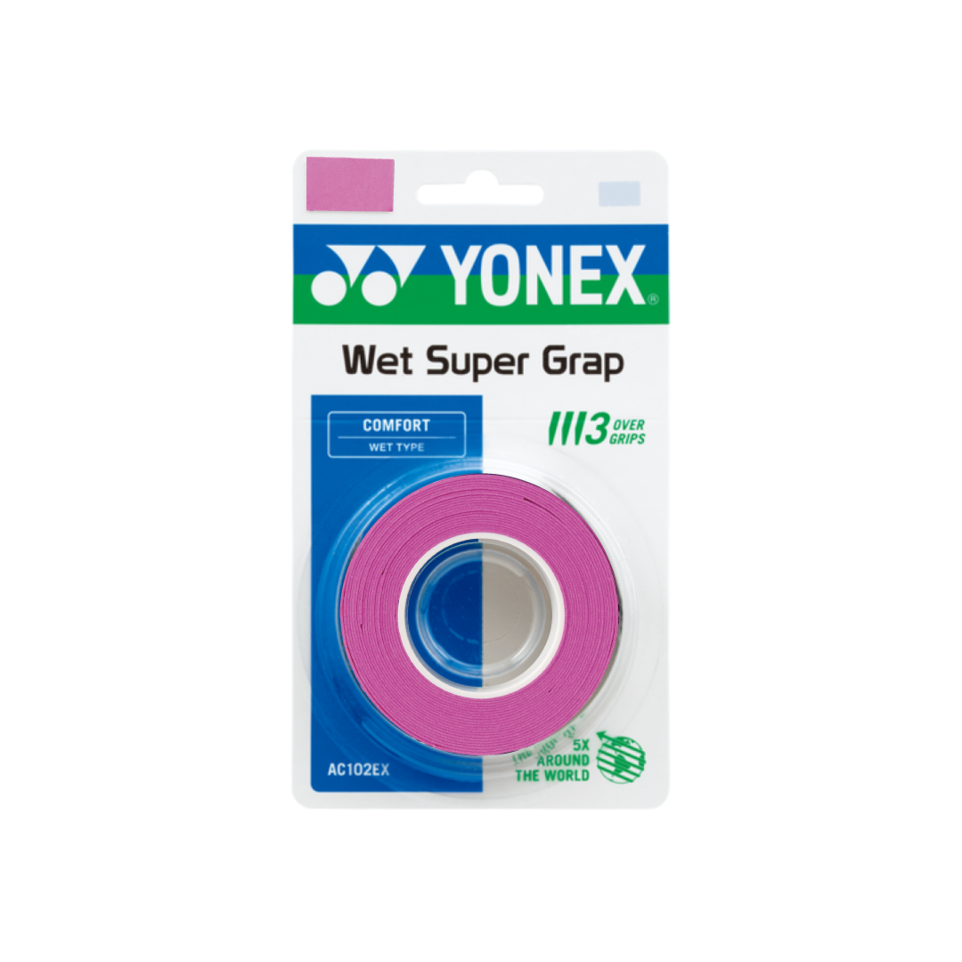 Yonex AC102EX Wet Super Grap (3 Pieces)