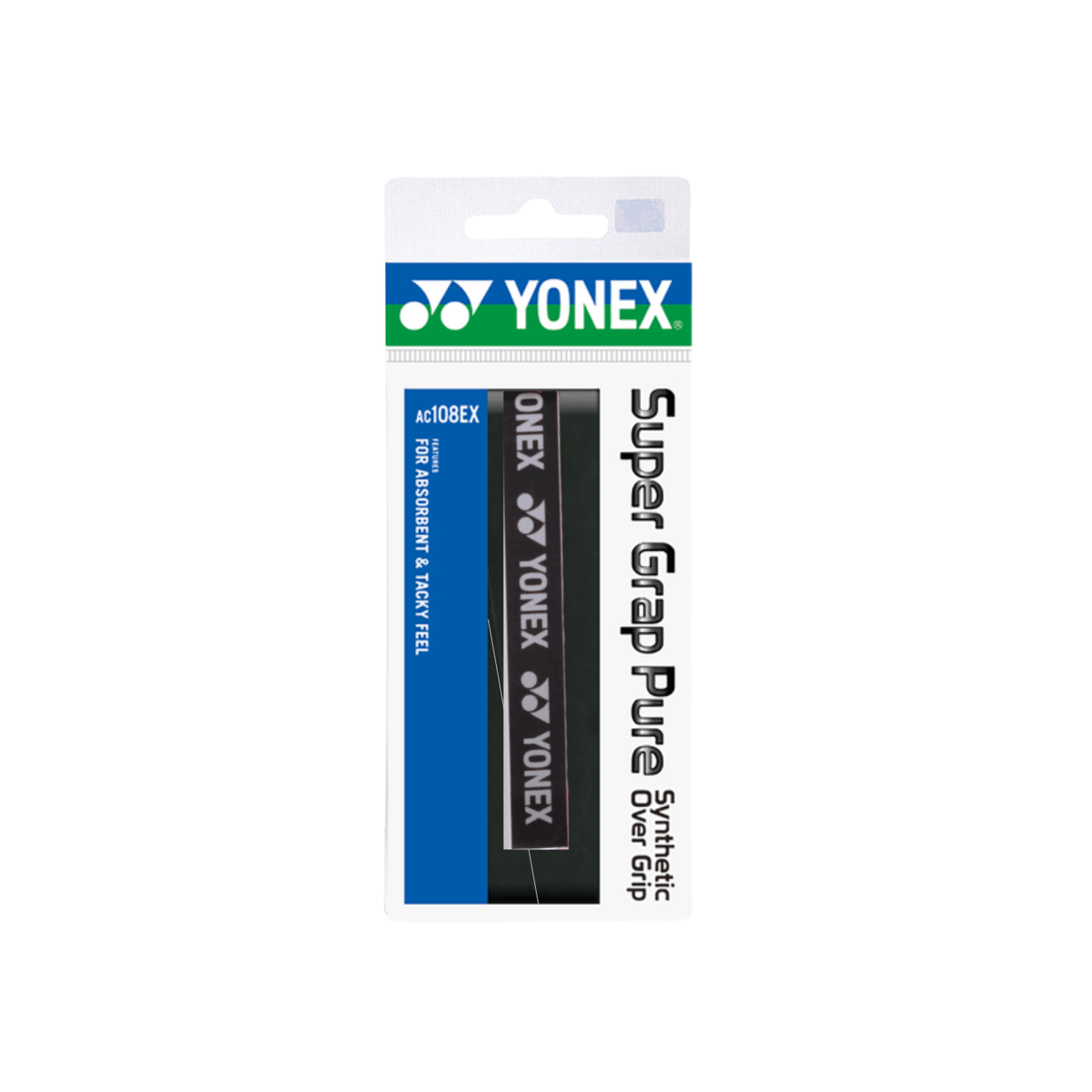 Yonex Super Grap Pure AC108EX (Single) Black Single Clearance Yonex