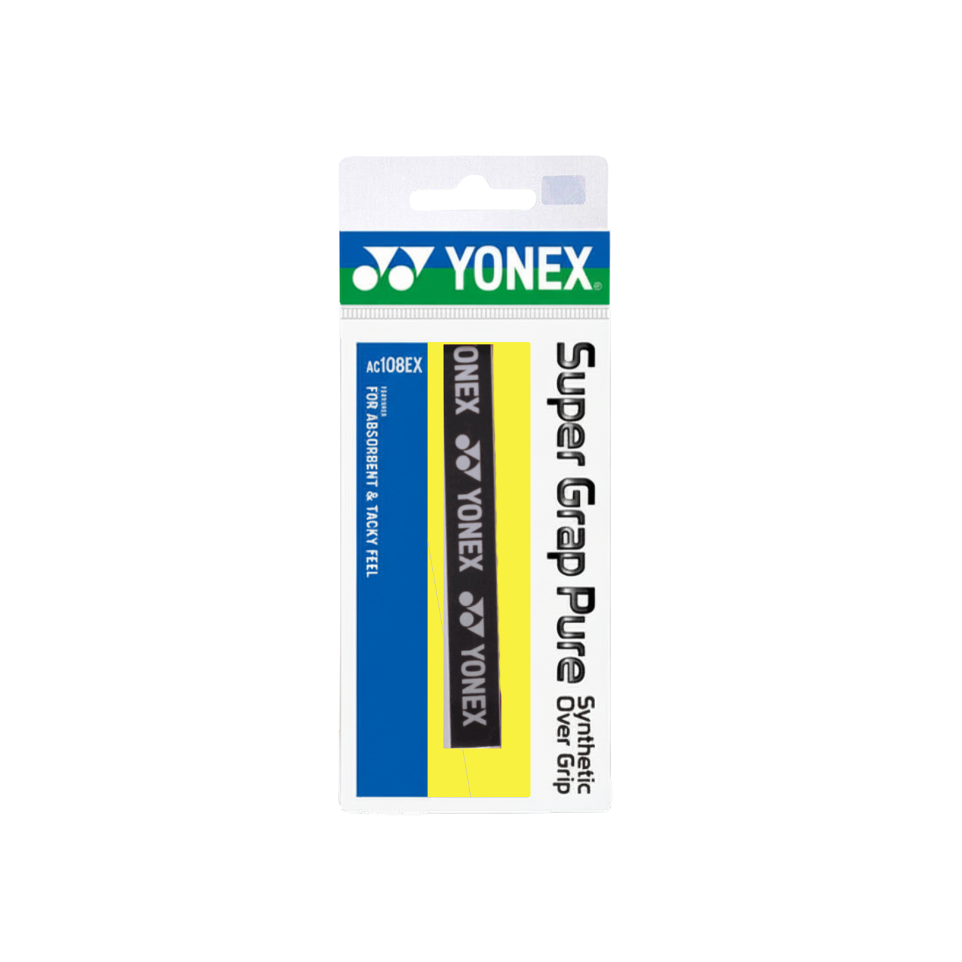 Yonex Super Grap Pure AC108EX (Single) Yellow Single Clearance Yonex