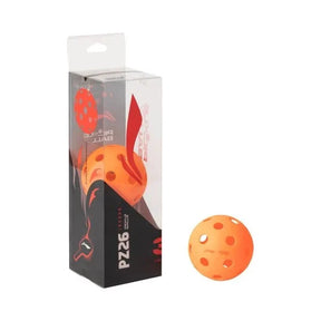 Li-Ning PZ26 Pickleball Indoor Balls 3Pack - Orange Padel Balls Li-Ning