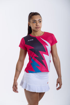 Aixo Bolt T-Shirt Womens (Teal)