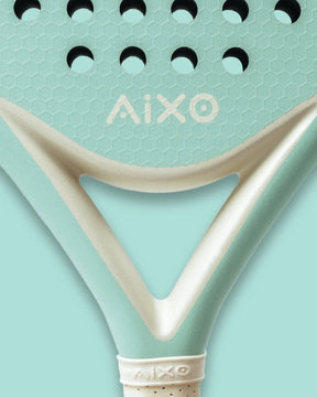Aixo Pastel de Mint Ghost Padel Racket - Full Carbon - RL-B09 Padel Aixo