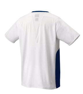 Yonex 10627 Crew Neck Shirt Men - White Clothing Yonex