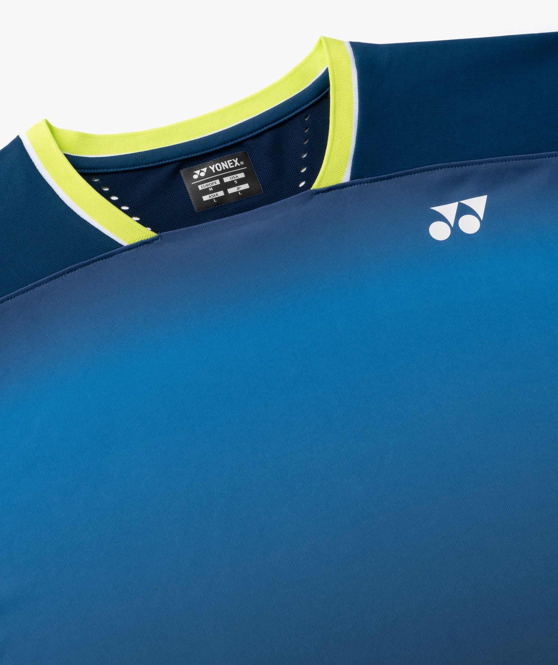 Yonex 10704EX Crew Neck Shirt 2026 Unisex - Indigo Blue Clothing Yonex