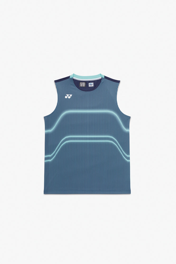 Yonex 10714YX Tournament Sleeveless Top Men - Dark Navy Dark Navy Clothing Yonex