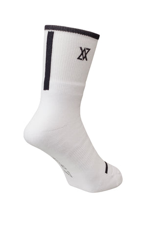 Yonex 19248YX Sport Crew Socks Men - Flash Orange - VA - Viktor Axelsen Collection
