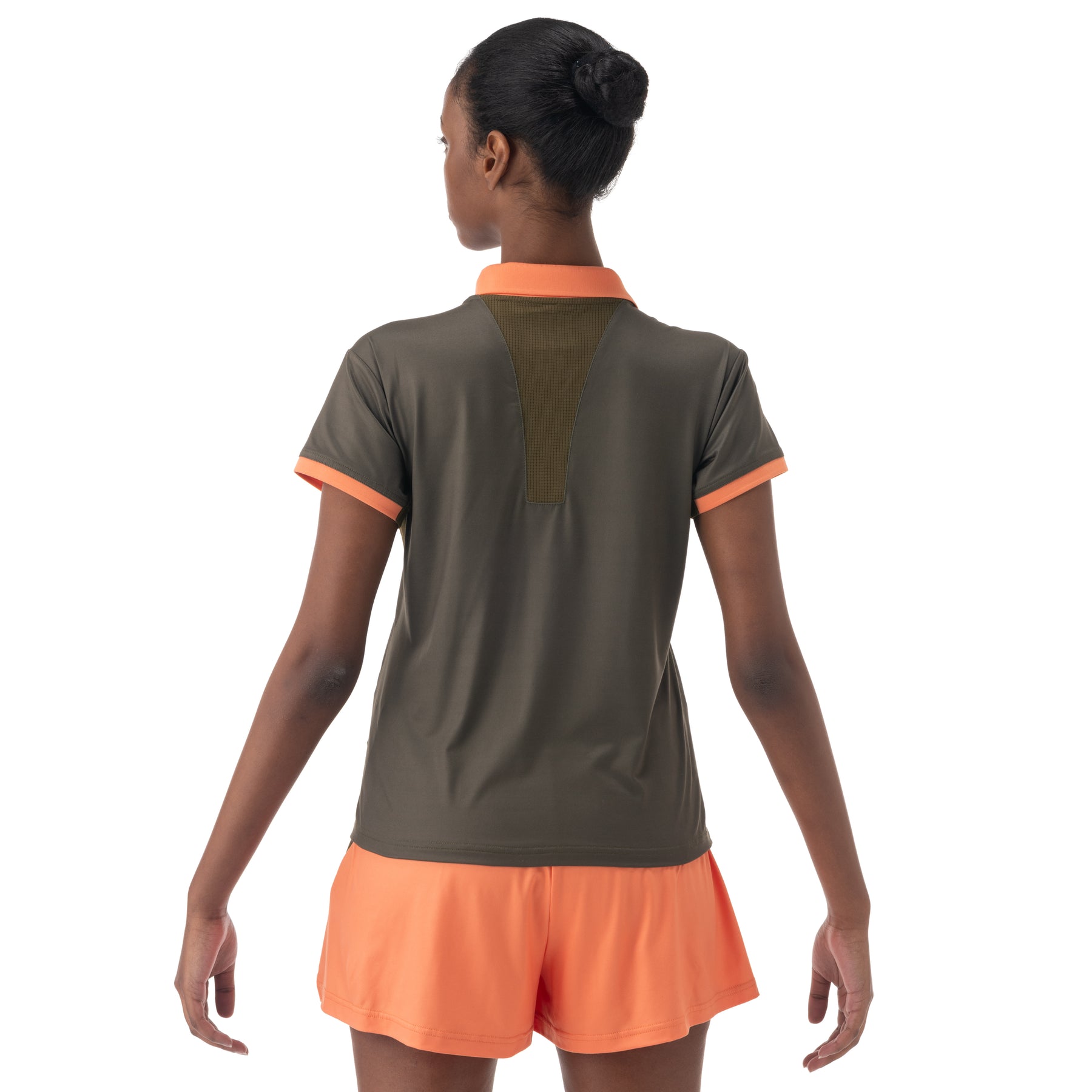 Yonex US Open 2025 Crew Neck Shirt Women - Brown