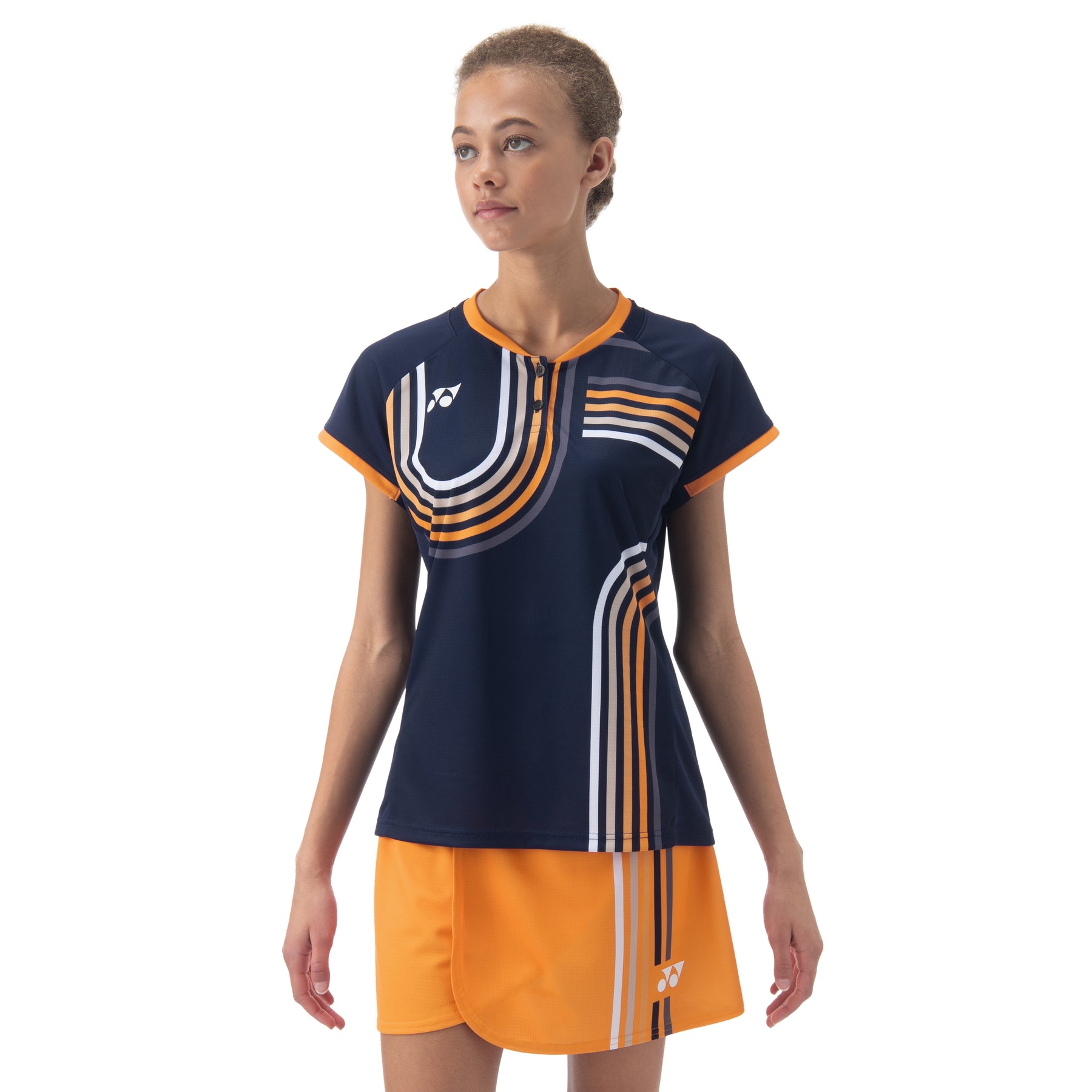 Yonex Crew Neck T-Shirt 20854EX Women - Navy