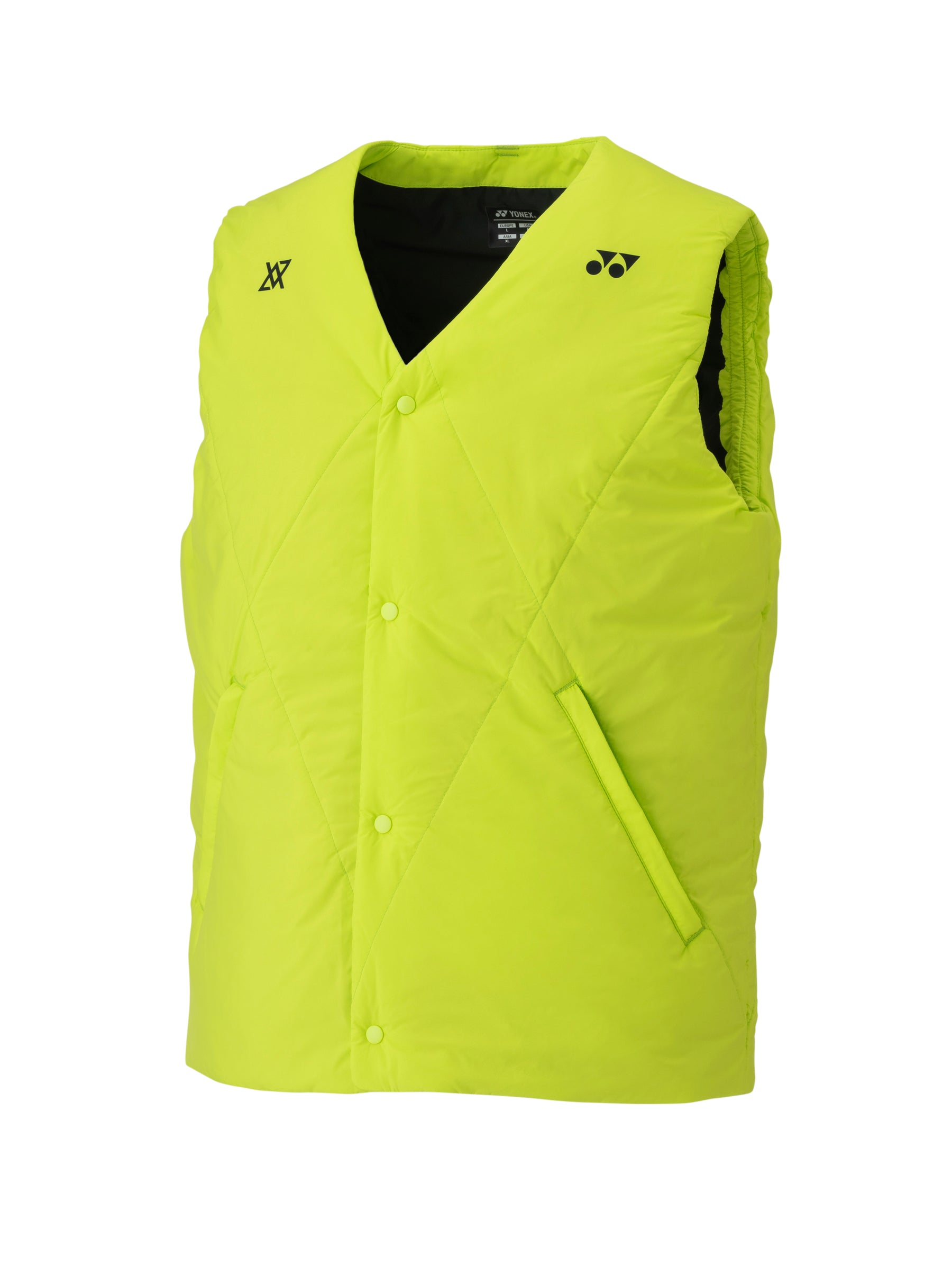 Yonex 90098EX Padded Vest Gilet Men - White - VA - Viktor Axelsen Collection