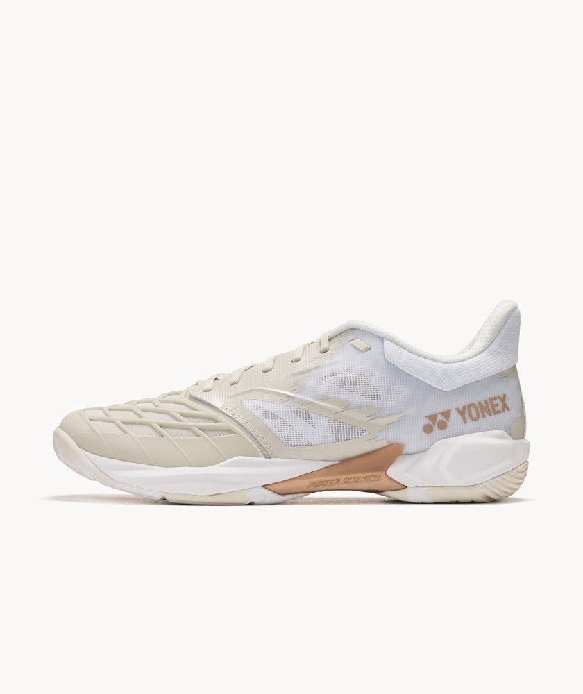 Yonex PC Cascade Drive Badminton Shoe Unisex - Light Beige Light Beige Badminton Shoes Yonex