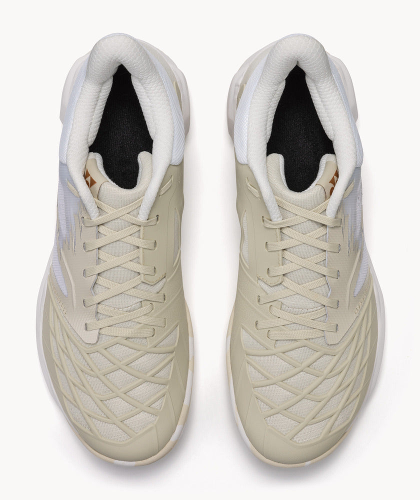 Yonex PC Cascade Drive Badminton Shoe Unisex - Light Beige Badminton Shoes Yonex