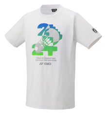Yonex YOB24001EX Junior ALL England T-Shirt 2024(White) -