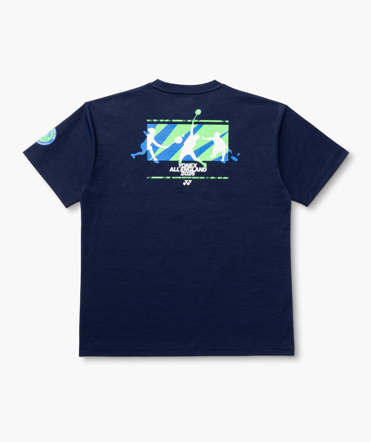 Yonex All England YOB26001EX Souvenir T-Shirt Unisex - Dark Navy Clothing Yonex