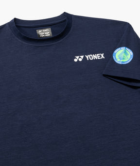 Yonex All England YOB26001EX Souvenir T-Shirt Unisex - Dark Navy Clothing Yonex