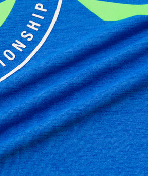 Yonex All England YOB26002EX Souvenir T-Shirt Unisex - Electric Blue Clothing Yonex