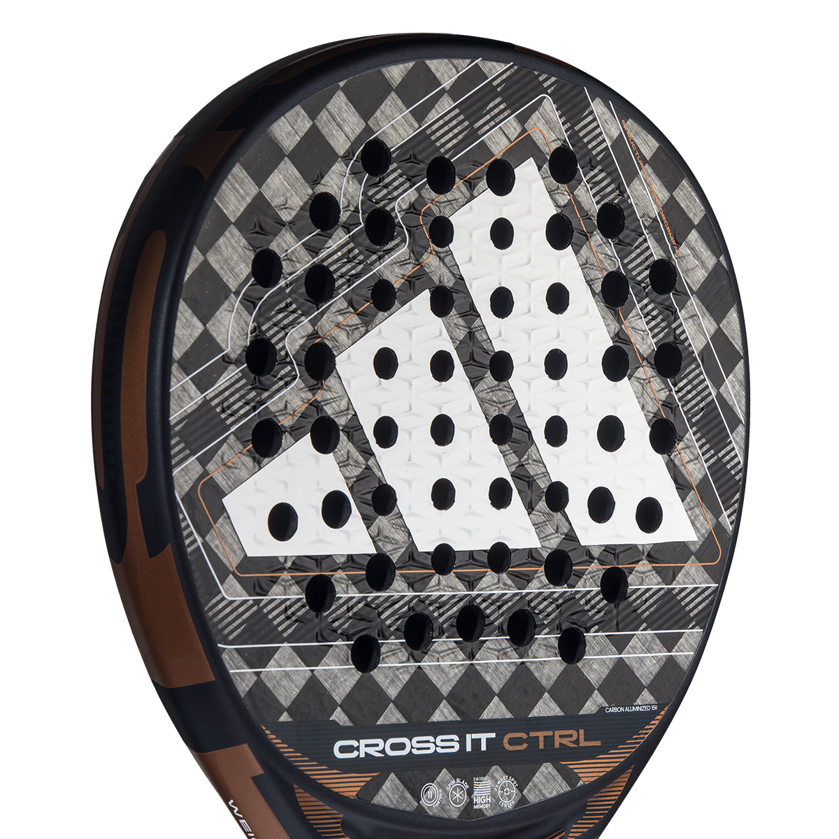 Adidas Cross It Ctrl 2026 Padel Racket - Blue/Bronze Padel Adidas