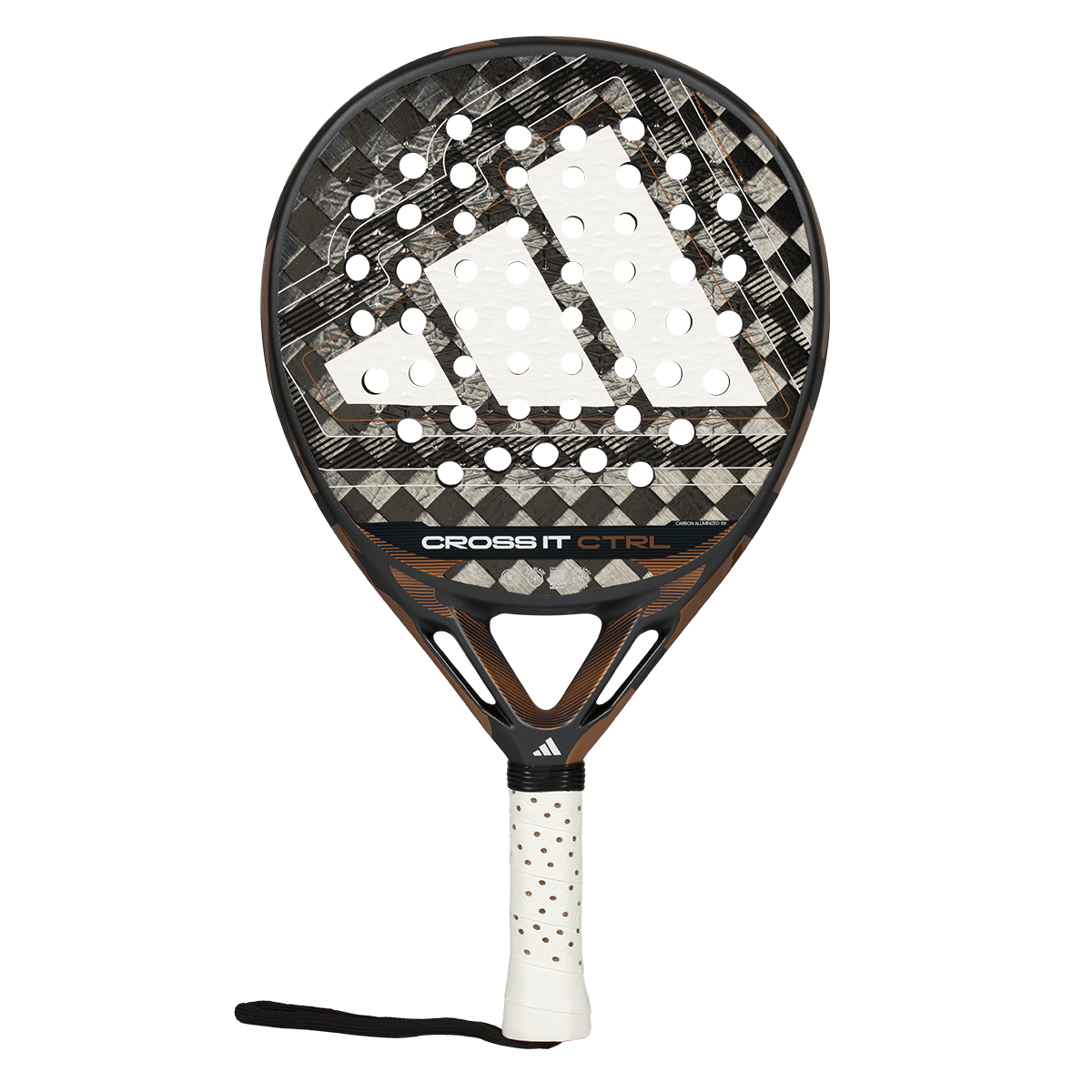 Adidas Cross It Ctrl 2026 Padel Racket - Blue/Bronze