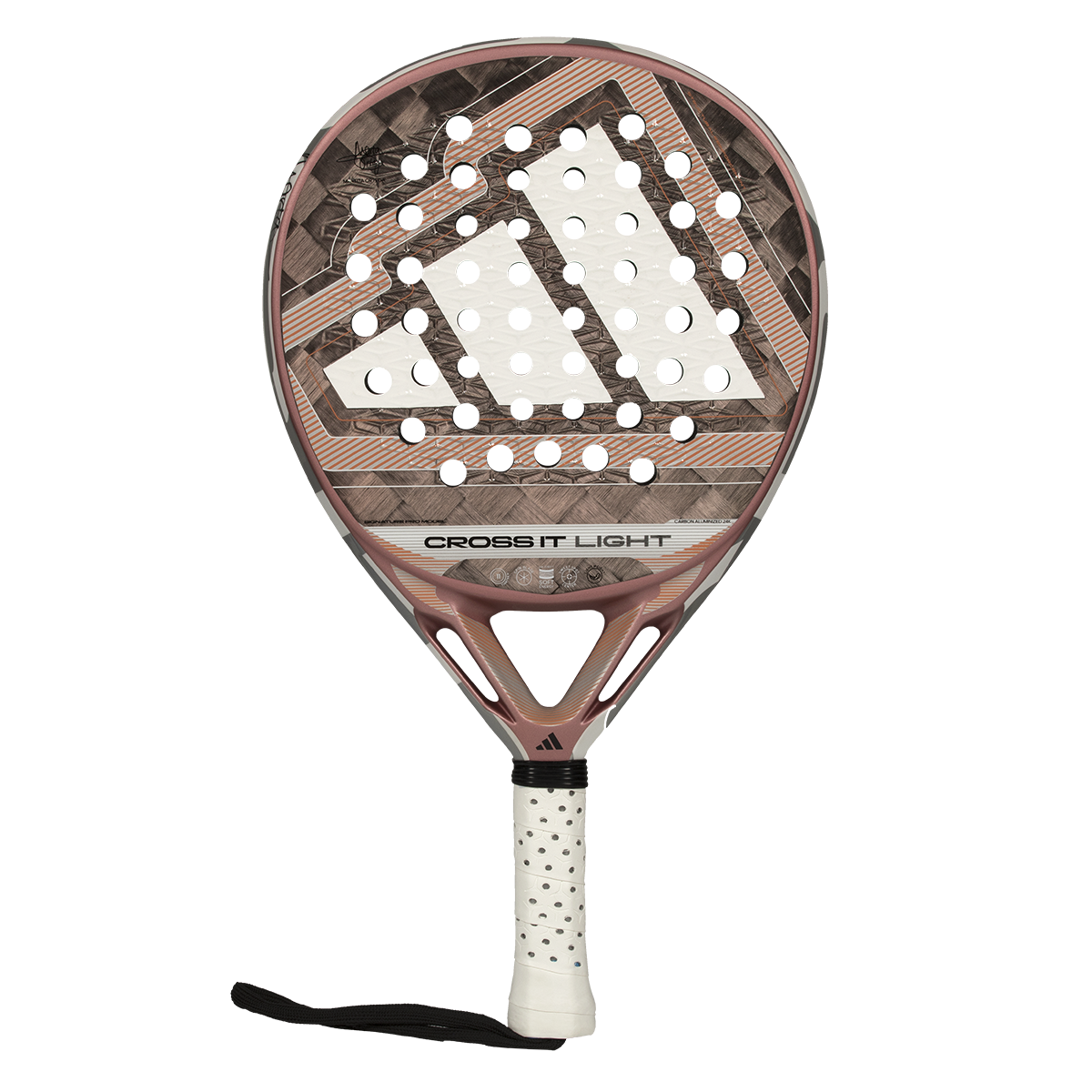 Adidas Cross It Light 2026 Padel Racket - Pink/Silver