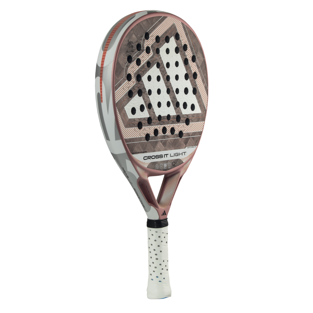 Adidas Cross It Light 2026 Padel Racket - Pink/Silver