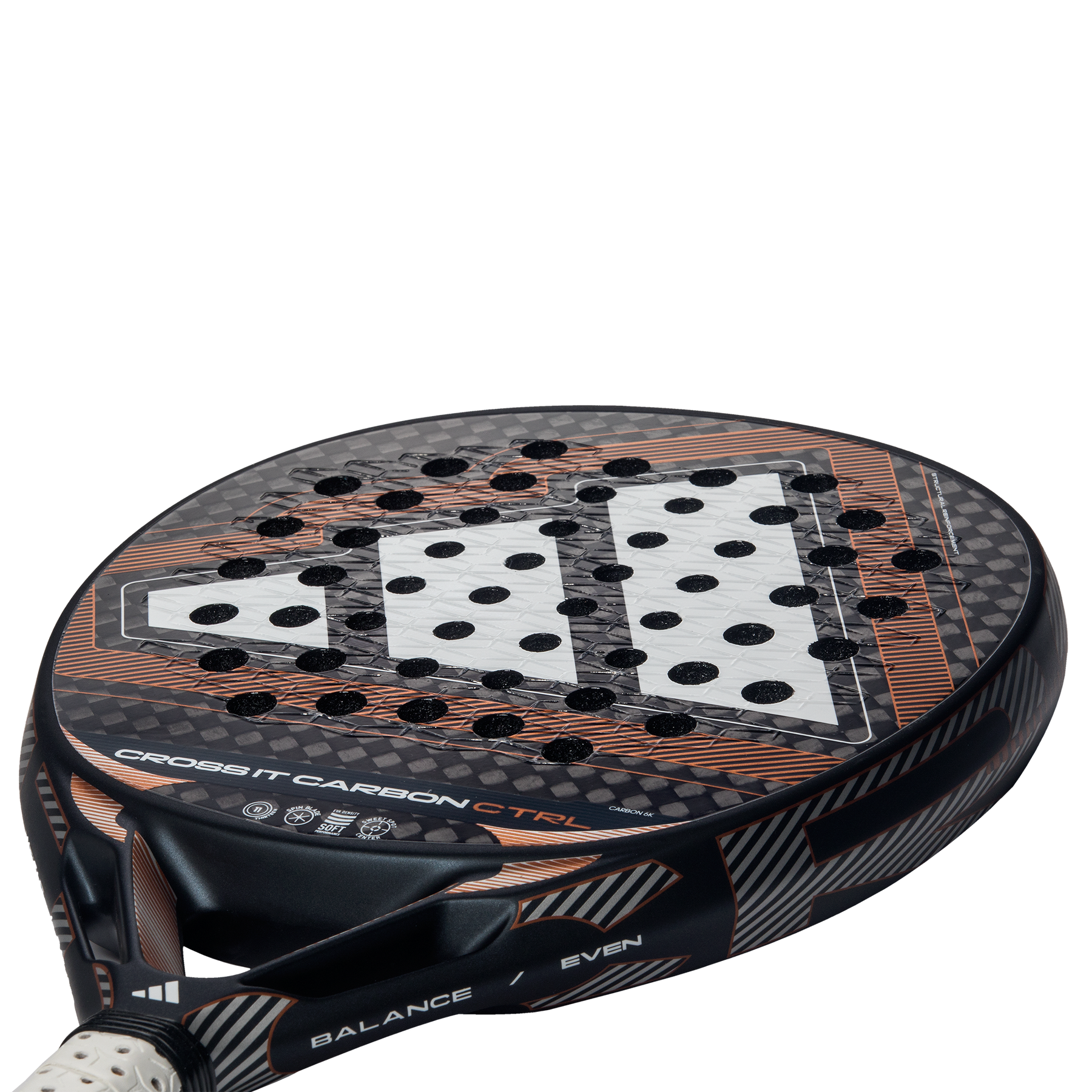 Adidas Cross It Carbon Ctrl 2026 Padel Racket - Blue/Bronze Padel Adidas