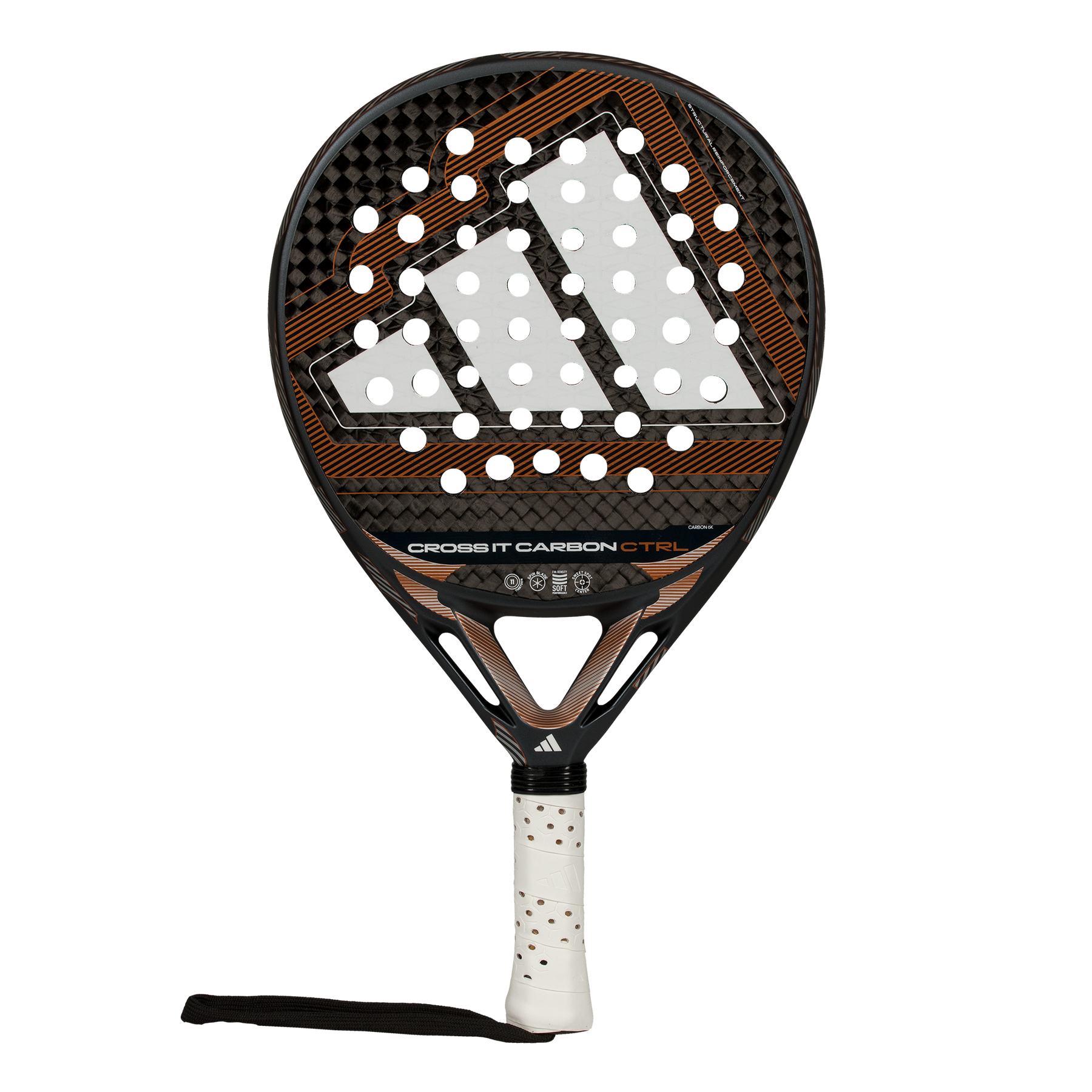 Adidas Cross It Carbon Ctrl 2026 Padel Racket - Blue/Bronze Blue Bronze One Size Padel Adidas