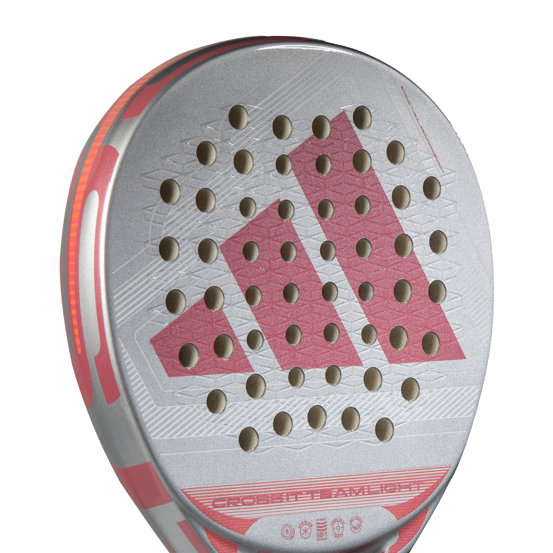 Adidas Cross It Team Light 2026 Padel Racket - Black/White