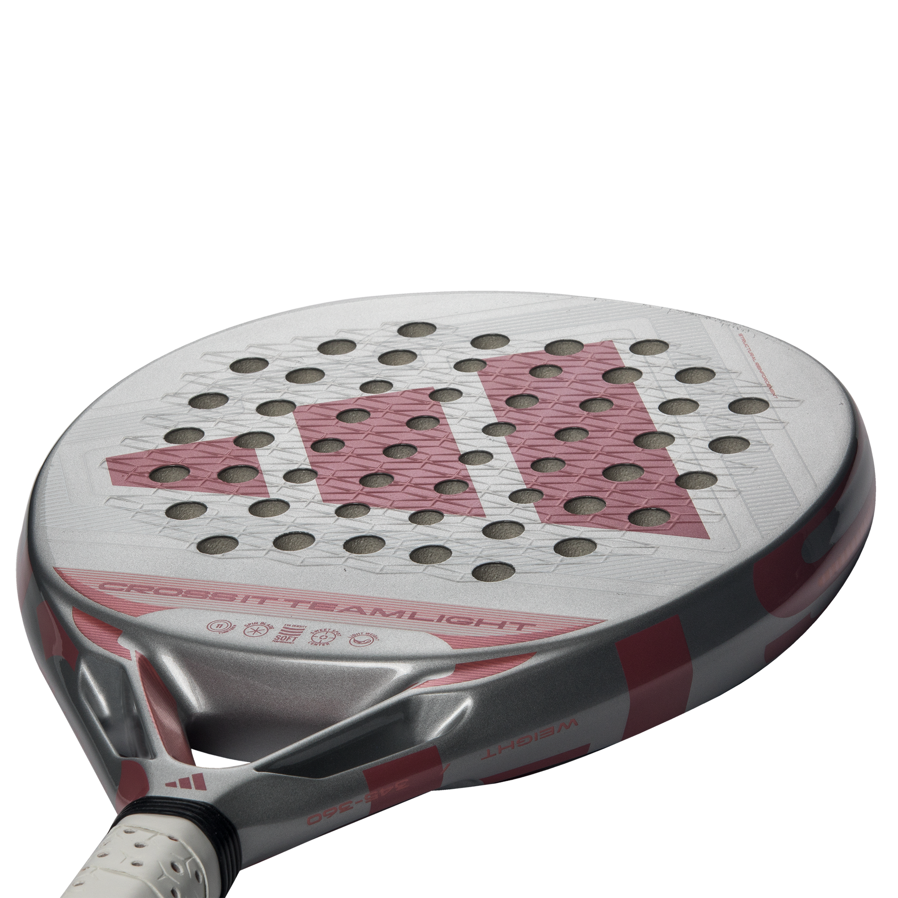 Adidas Cross It Team Light 2026 Padel Racket - Black/White