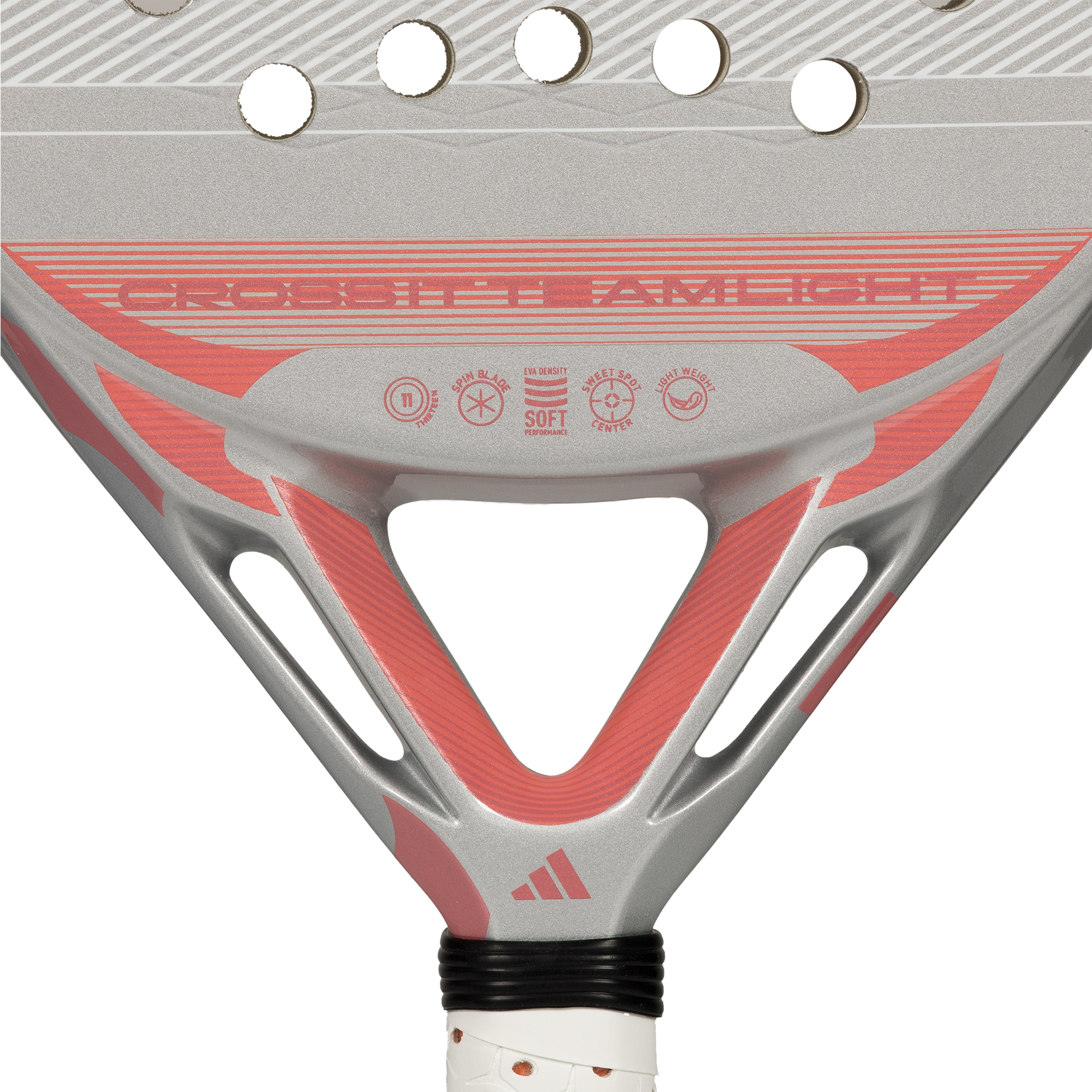 Adidas Cross It Team Light 2026 Padel Racket - Black/White