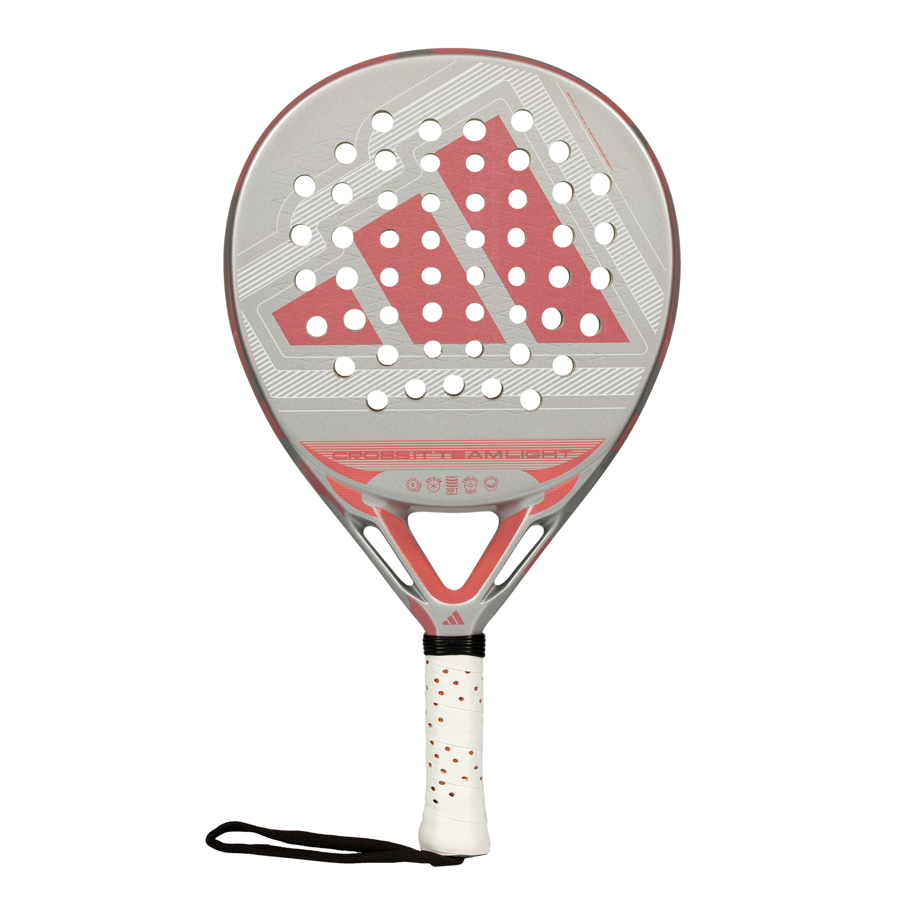 Adidas Cross It Team Light 2026 Padel Racket - Black/White