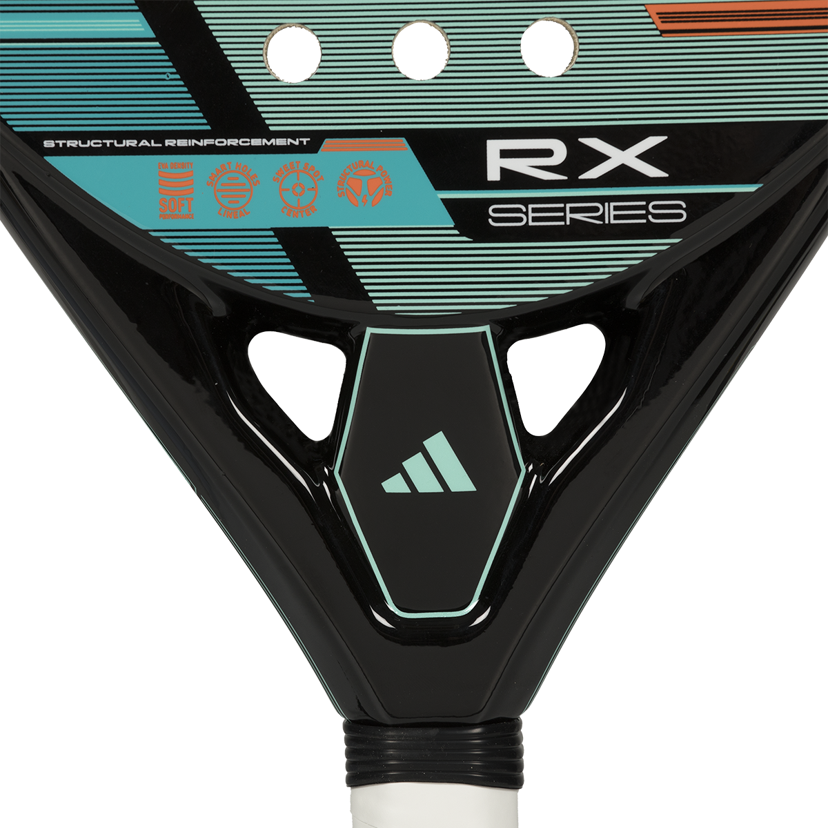 Adidas RX Series 2026 Padel Racket - Black/White