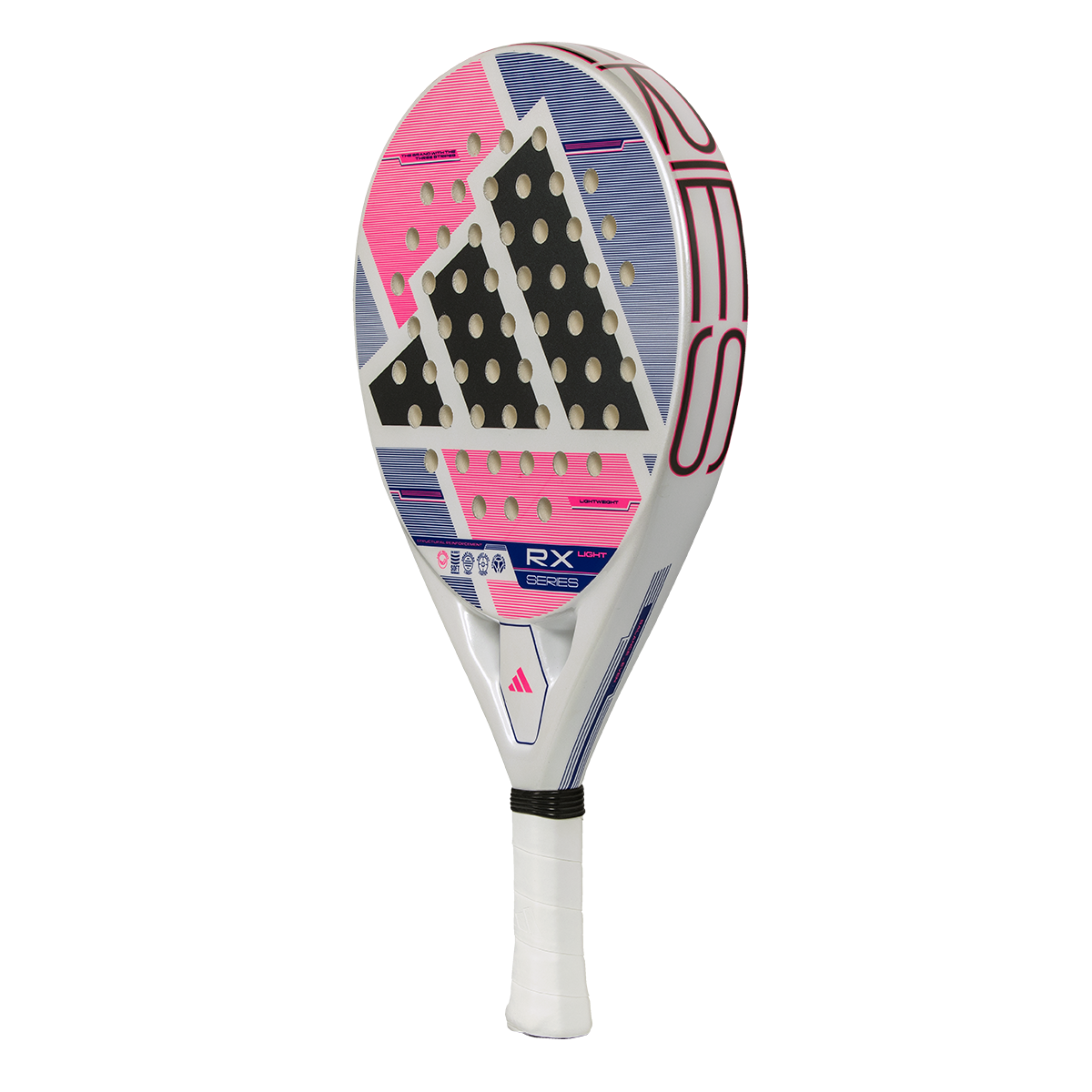 Adidas RX Series Light 2026 Padel Racket - White/Pink