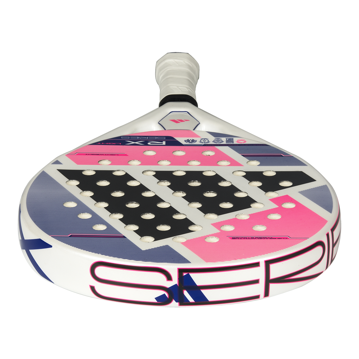 Adidas RX Series Light 2026 Padel Racket - White/Pink