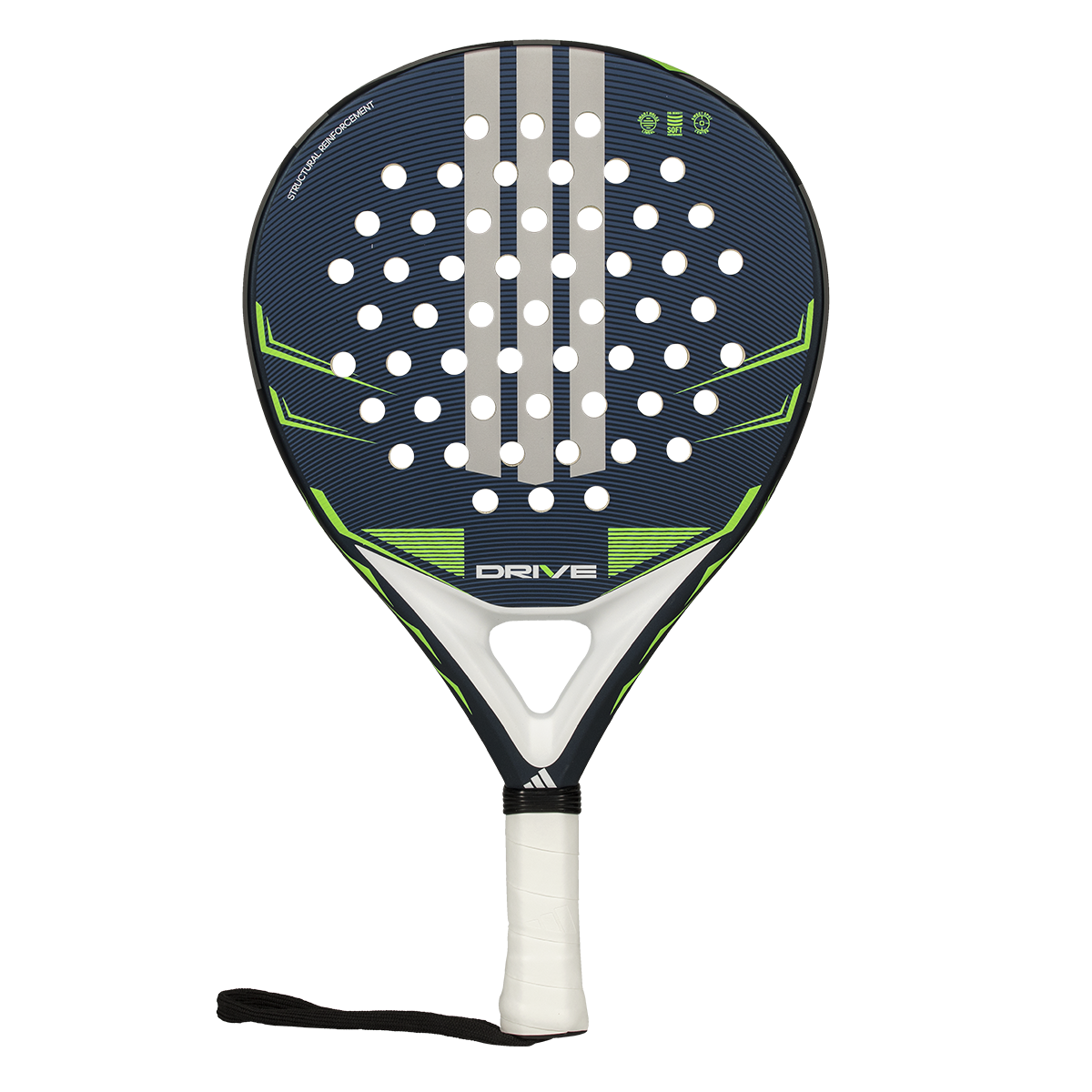 Adidas Drive Blue 2026 Padel Racket - Blue/Lime