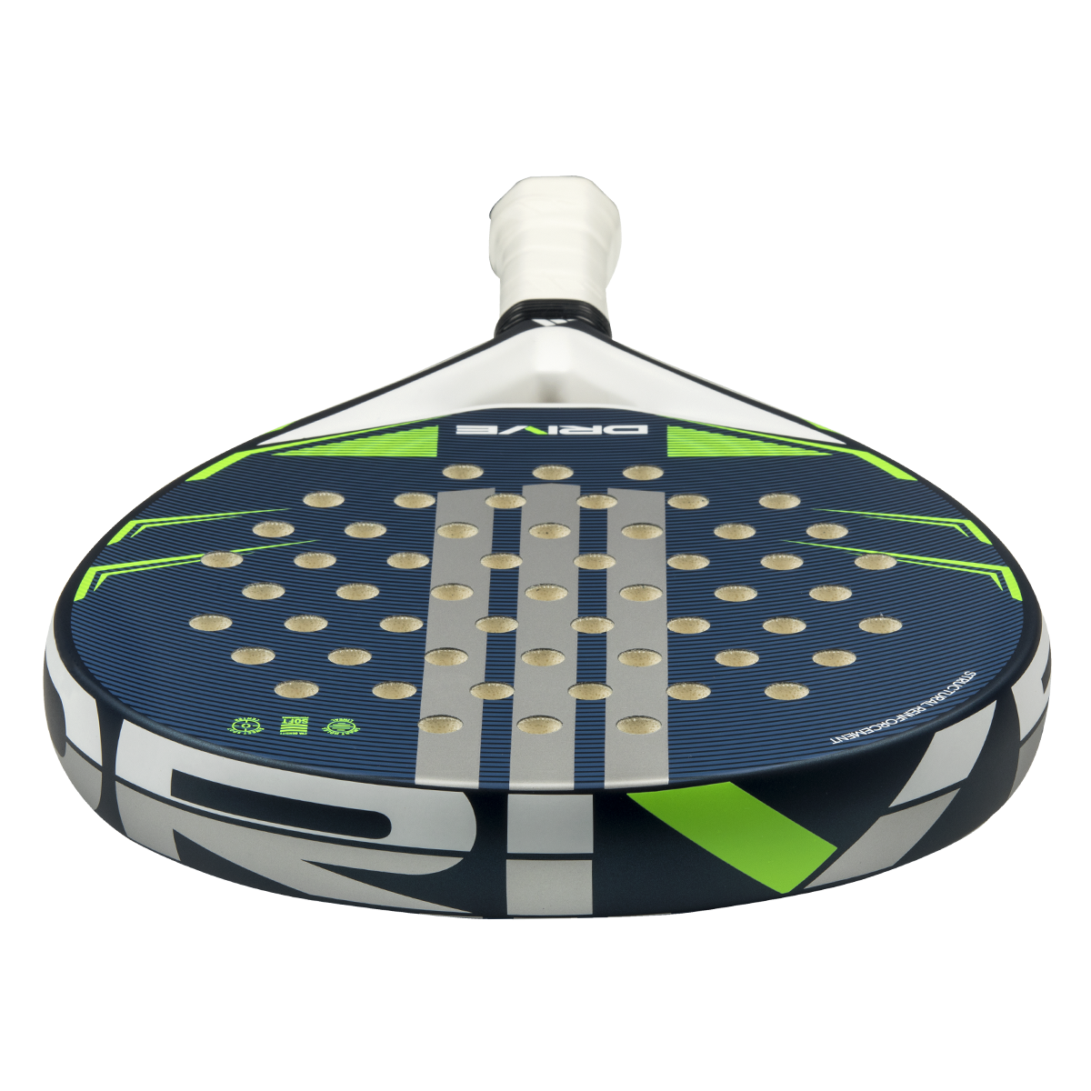 Adidas Drive Blue 2026 Padel Racket - Blue/Lime