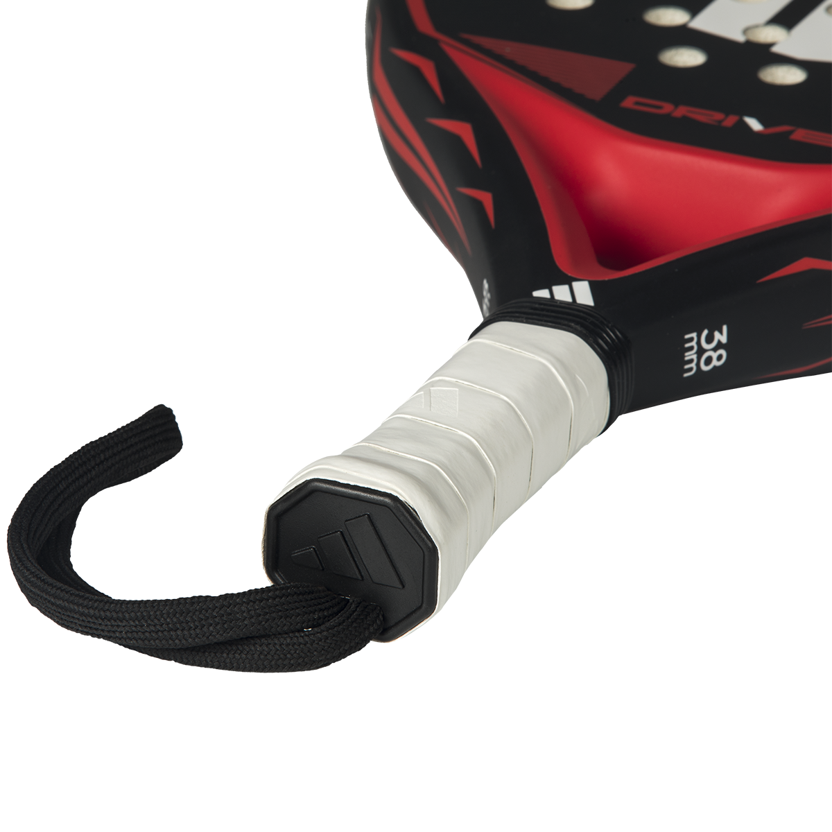 Adidas Drive Black 2026 Padel Racket - Black/Red