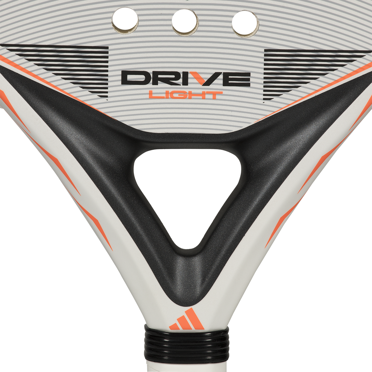Adidas Drive Light 2026 Padel Racket - White/Orange
