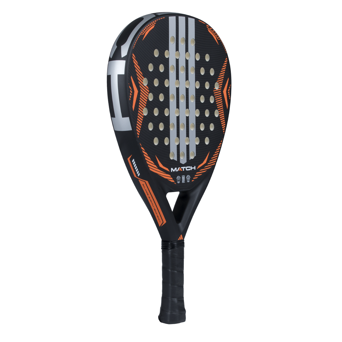 Adidas Match 2026 Padel Racket - Black/Orange