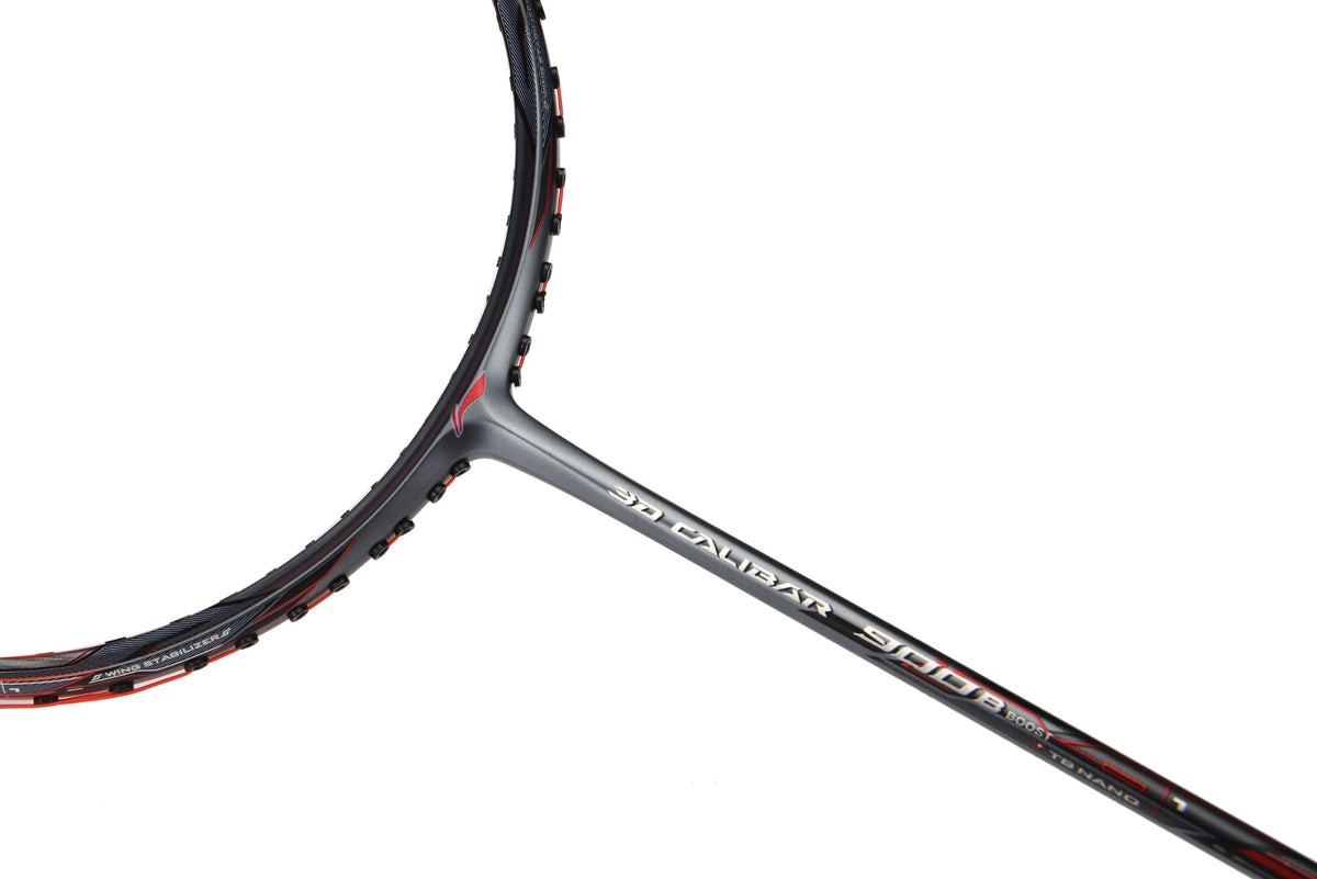 Li-ning 3D CALIBAR 900B BOOST Badminton Racket - Red/Grey