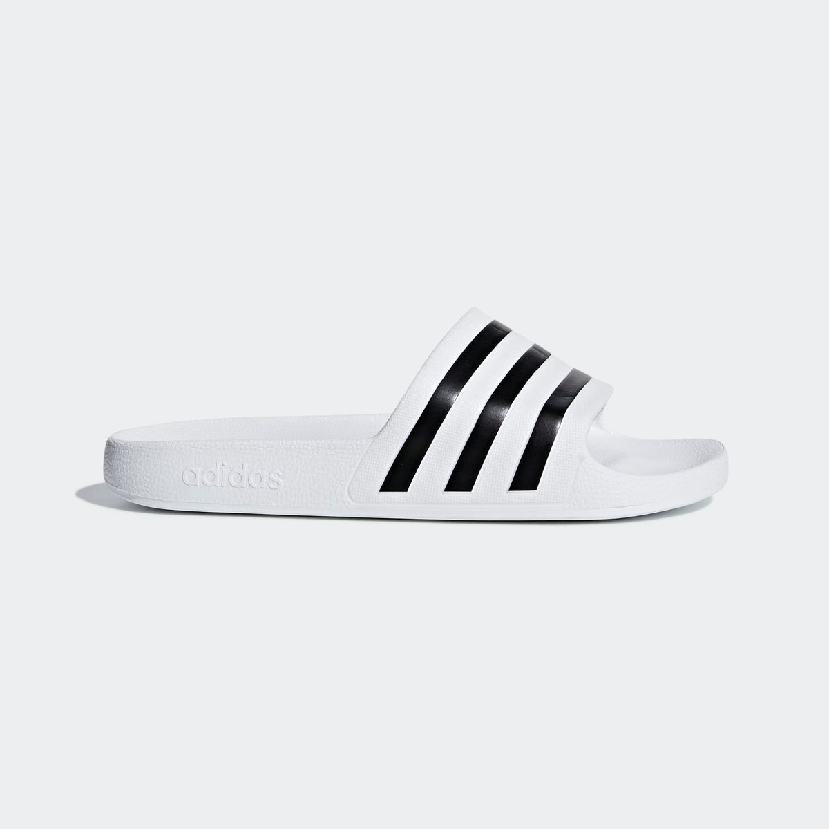 Adidas Adilette Aqua Slides - Cloud White/Core Black (F35539) Slides Adidas