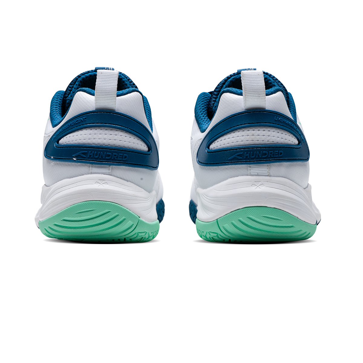 Hundred Hypercourt Badminton Shoes - White