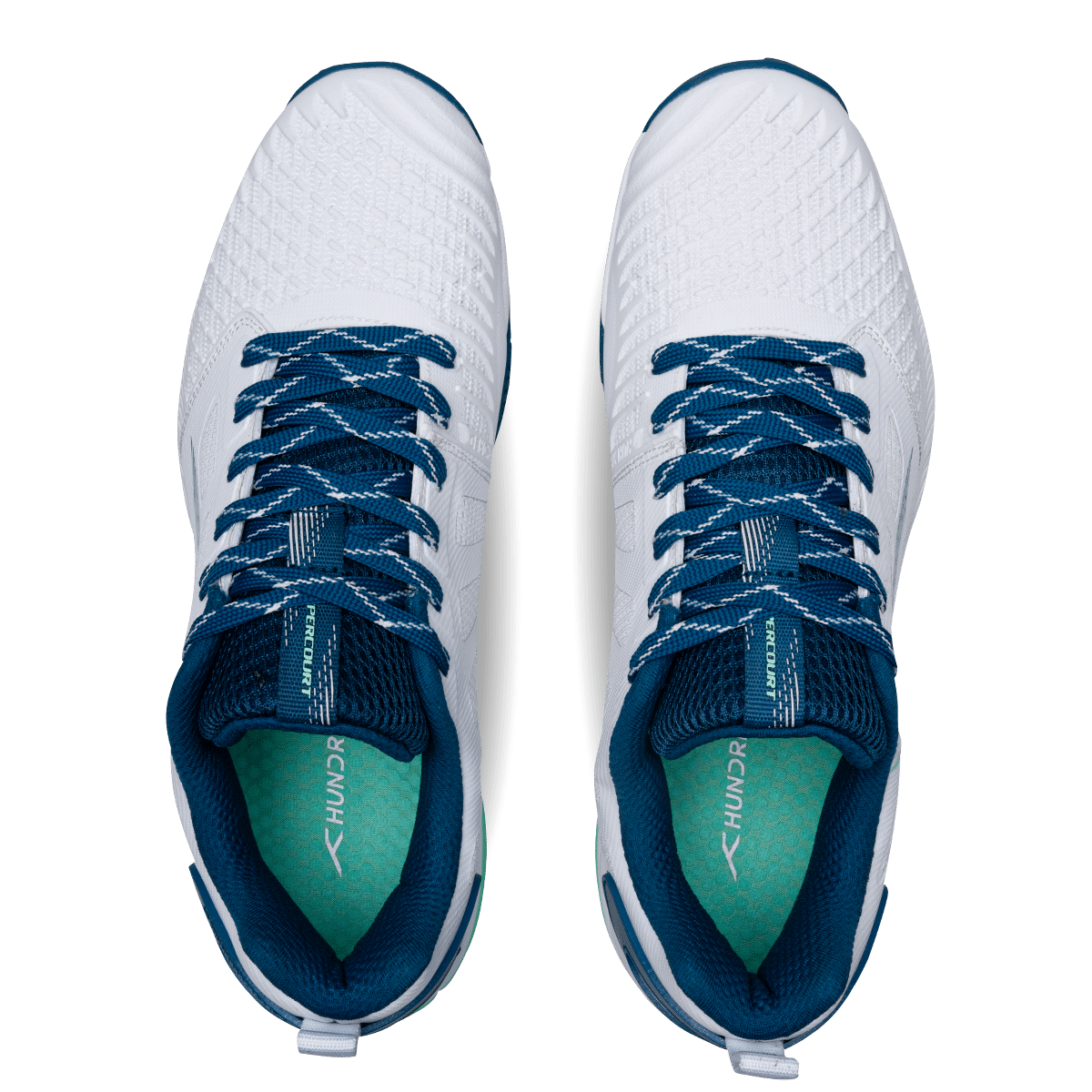 Hundred Hypercourt Badminton Shoes - White