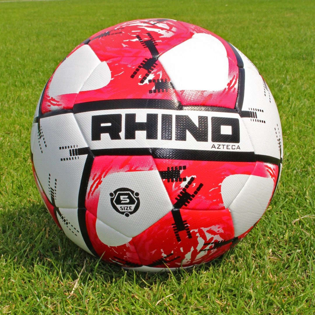 Rhino Azteca Football - White/Red White Red Accessories Rhino