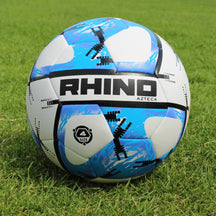 Rhino Azteca Football - White/Light Blue White Light Blue Accessories Rhino