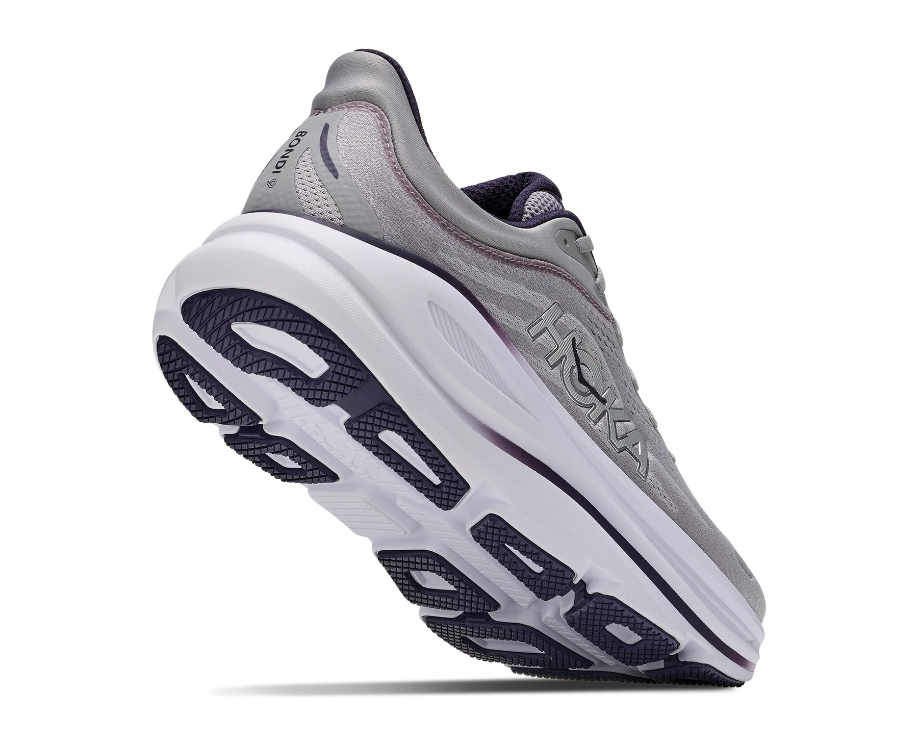 Hoka Bondi 9 Running Shoe Men - Stellar Grey/Squid Ink