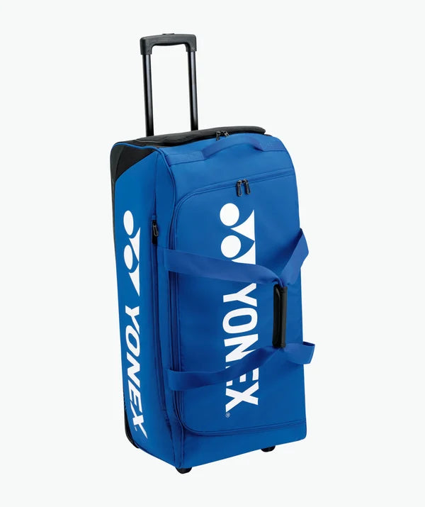 Yonex BA92232EX Pro Trolley Bag - Fine Blue Luggage Yonex