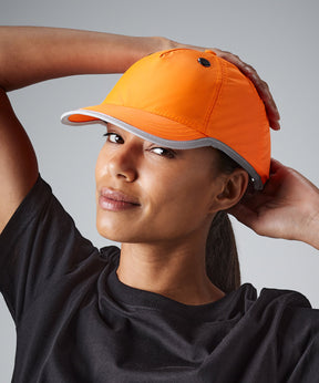 Beechfield Enhanced-viz EN812 bump cap by Central Sports UK