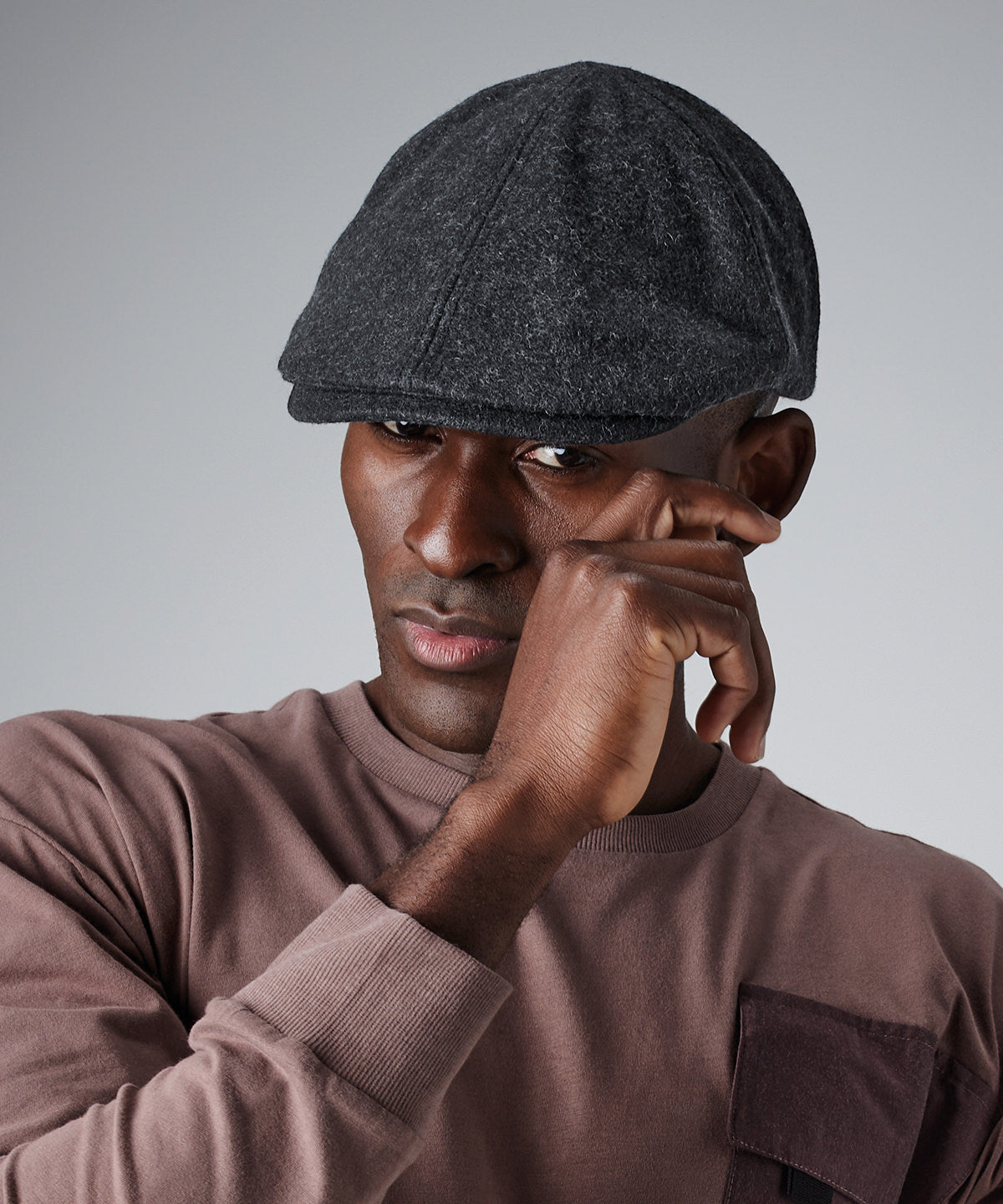 Beechfield Melton wool ivy cap by Central Sports UK