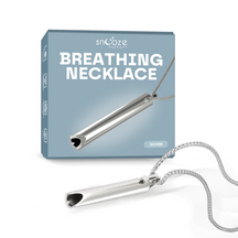 Breathlace Breathing Necklace Silver Snooze Therapy