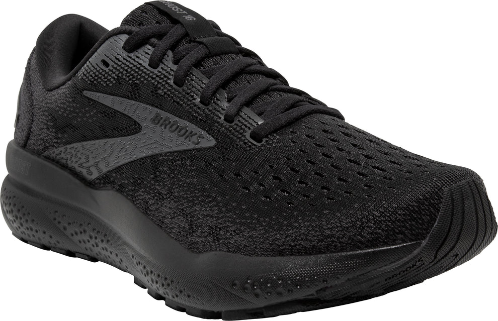Brooks Ghost 16 Womens Running Shoes - Black Running Shoes Brooks
