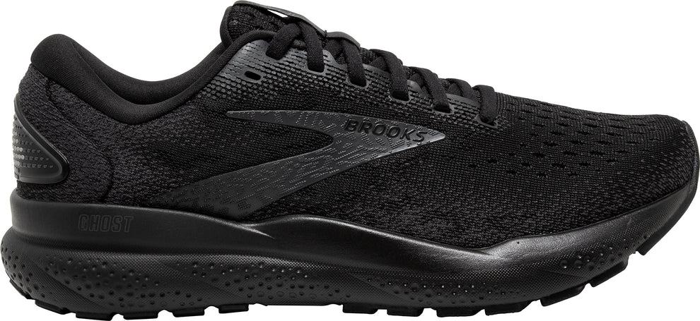 Brooks Ghost 16 Womens Running Shoes - Black Black Running Shoes Brooks